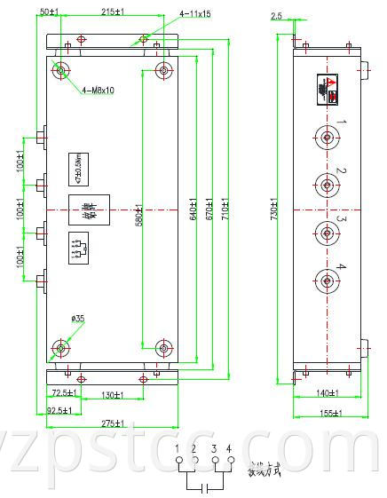 DC-Link capacitor customized